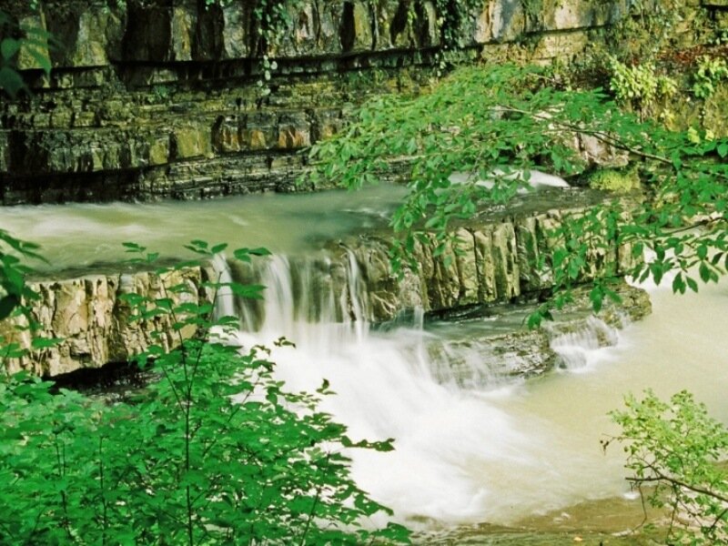 Мацестинская долина - водопады реки Змейка